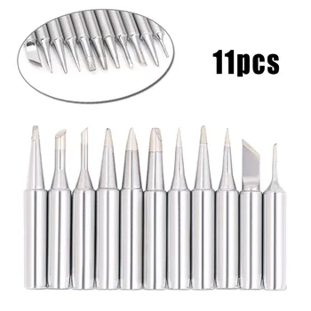 

11pcs Soldering Iron Tips Lead-Free For Constant Temperature Soldering Station
