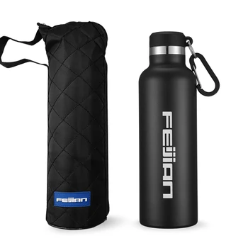 

FEIJIAN Double Wall Vacuum Insulated Stainless Steel Sports Water Bottle 1000ml with BPA Free for Gym Drinking