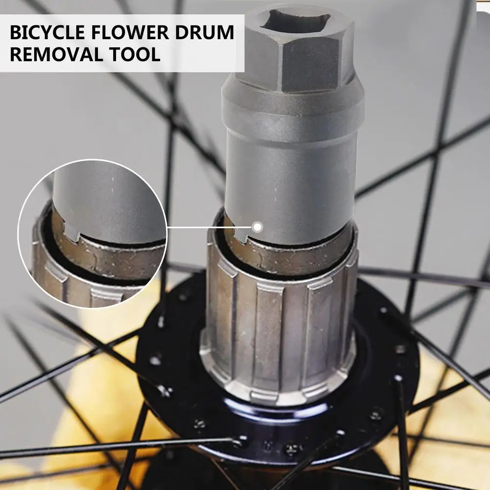 BCZR Outil Démontage Cassette Vélo - Extracteur Roue Libre 6-11 Vitesses - Acier Trempé