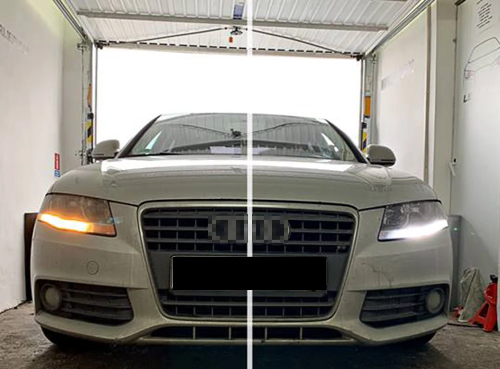 2 шт. ксенон белый P13W 21 SMD светодиодный лампы для Audi A4 B8 NonFL (2008 2012) дневные фары