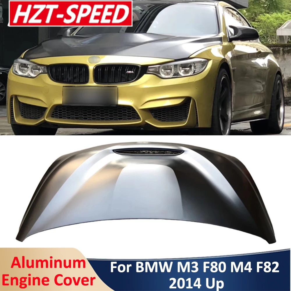 

Стильная крышка капота двигателя M3 M4 GTS, алюминиевый материал для BMW M3 F80 M4 F82 2014, модификация