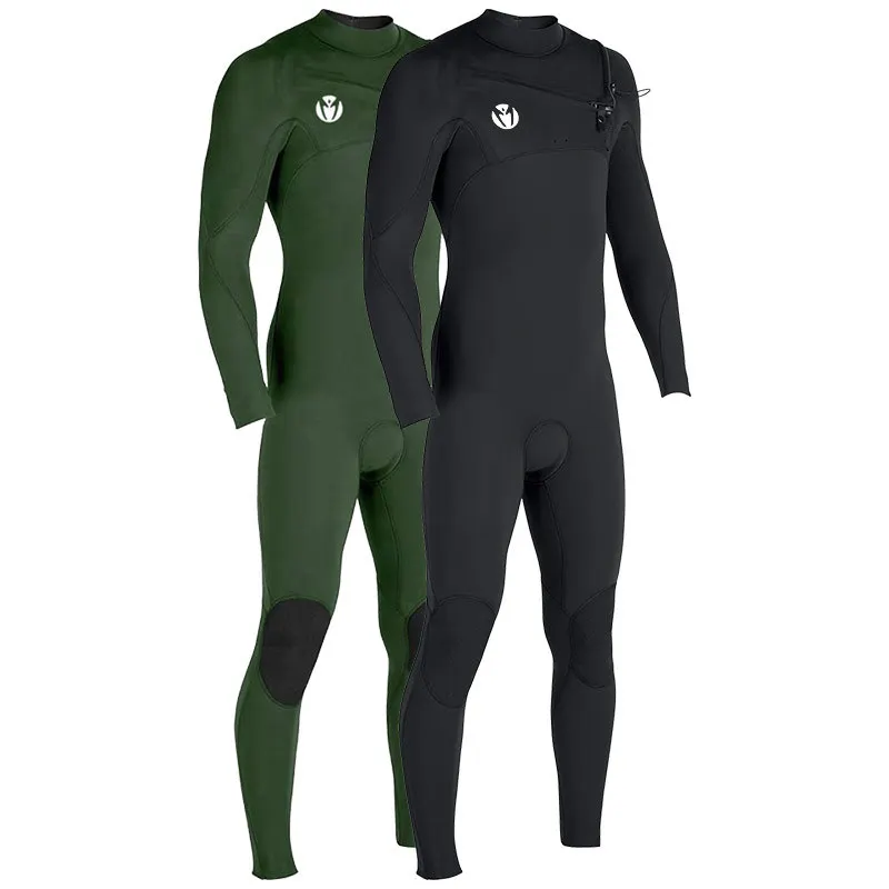 3MM Neoprene Men Front Zipper Scuba Diving SwimSuit Surf Triathlon Spearfishing Full Body Bathing Warm Snorkeling Wet Suit | Спорт и