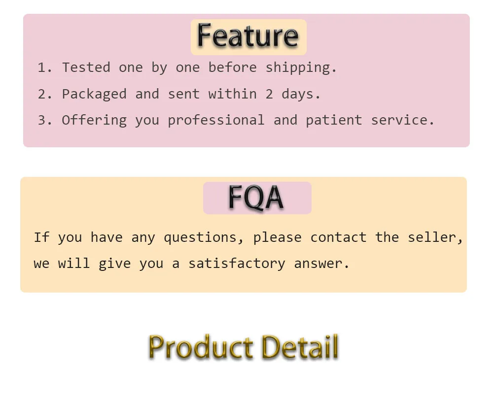 feature and noticce