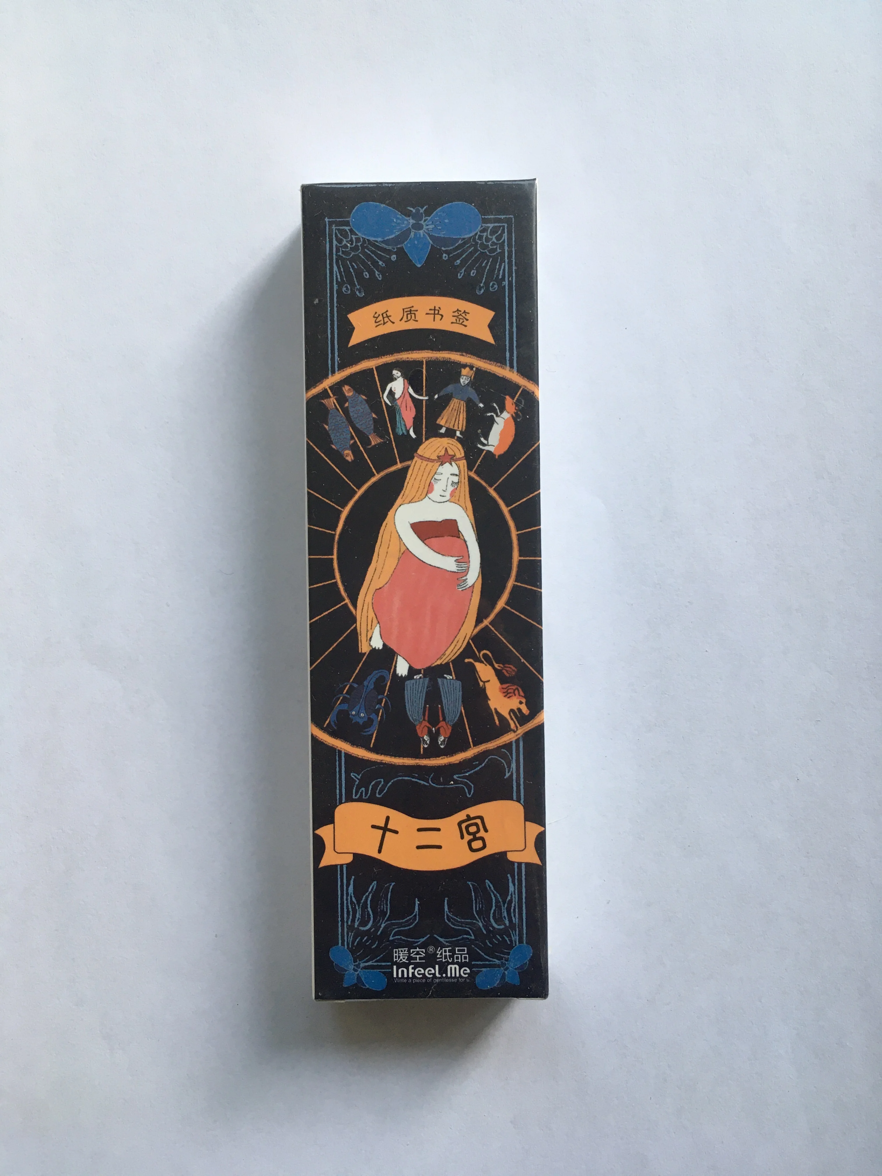 Бумажная Закладка "Вселенная людей"(1 упаковка = 30 штук