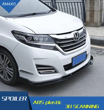 

For Honda ODYSSEY Body kit spoiler 2018-2019 For ELYSION ABS Rear lip rear spoiler front Bumper Diffuser Bumpers Protector