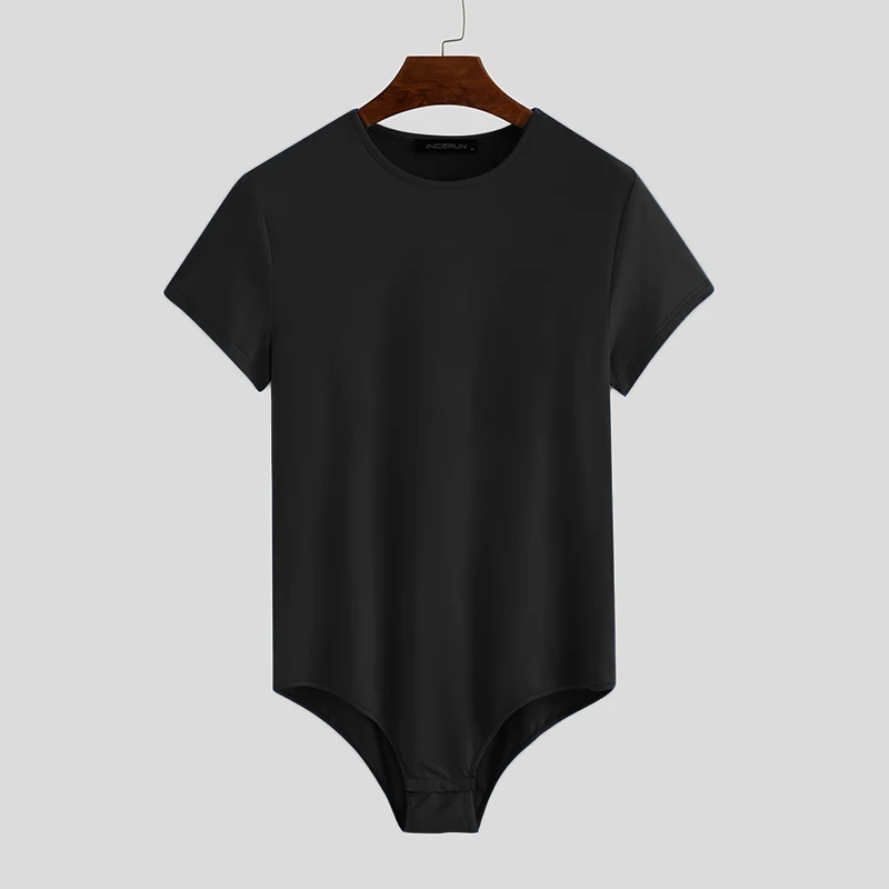 Details about   INCERUN Mens Leotard Jumpsuit Shirts Hoodies Top Causal T Shirt Singlet Bodysuit 
