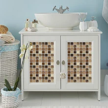 Lychee Life, разноцветная стеклянная мозаичная плитка, квадратная мозаичная плитка, рукоделие, рукоделие, изготовление, материал для украшения дома