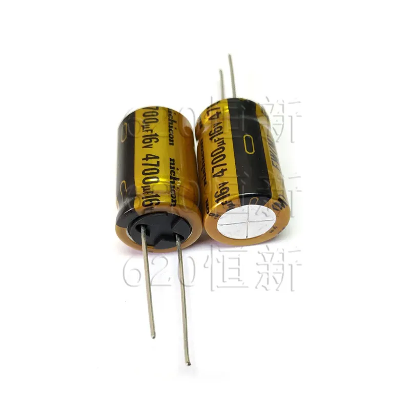 10 шт. Новый NICHICON FW 4700 мкФ 16V 16X25MM аудио электролитический конденсатор 16V4700UF