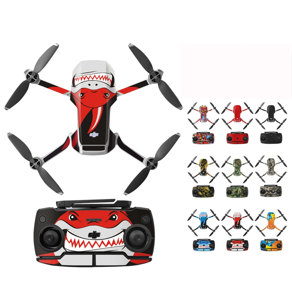 Sunnylife Protective Film PVC Stickers Waterproof Scratch-proof Decals Full Cover Skin Accessories for Mavic Mini | Электроника