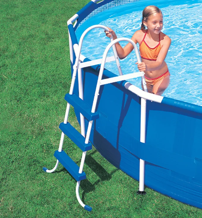 

Intex28061 Swimming Pool Ladder Double-Sided Escalator Pool Supporting Equipment Ladder Pool Ladder 107C