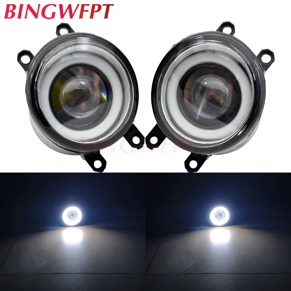 

2pcs LED Fog Lights + Angel eye Fog Lamp Assembly For Toyota Matrix 2009-2013 For Toyota Prius V 2012-2014 For Toyota Sienna 2009-2013