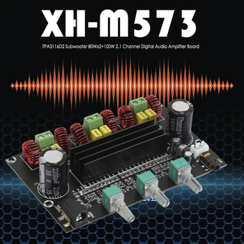 

TPA3116D2 Subwoofer 80Wx2+100W 2.1 Channel Digital Audio Amplifier Board