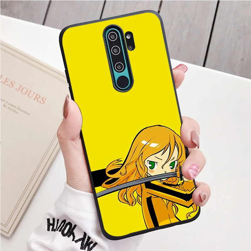 xiaomi leather case handle Kill Bill Silicone Ốp Lưng Điện Thoại Redmi Note 9 8 7 Pro S 8T 7A Bao xiaomi leather case color