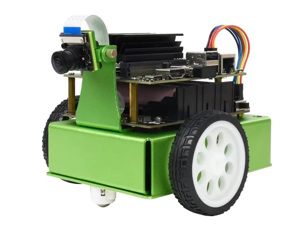 

Waveshare JetBot 2GB AI Kit, AI Robot Based On Jetson Nano 2GB Developer Kit (Optional)