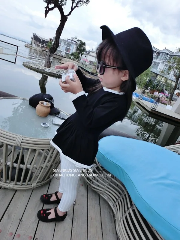 

2016 Spring Clothing New Style Girls Dress-Style Joint Base Sweater My031
