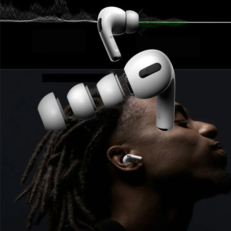 Мягкие силиконовые насадки для ушей Apple Airpods Pro 3 наушники чехол наушников Airpods3