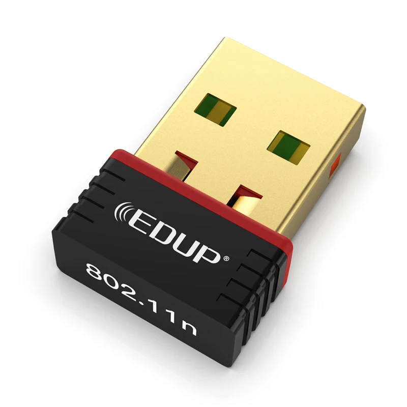EDUP Бесплатный привод мини-usb Wi-Fi Беспроводной адаптер 150 Мбит/с Wifi приемник 802.11b/n/g USB Ethernet адаптер Wi-Fi для ПК