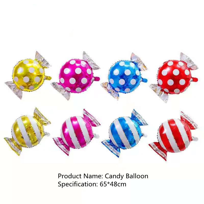 1 Pz Nuovo Stile Caramelle Matrimonio Decorazione Di Cerimonia Nuziale Bambini Festa Di Compleanno Layout Attività Vestire Palloncini Caramelle Film D