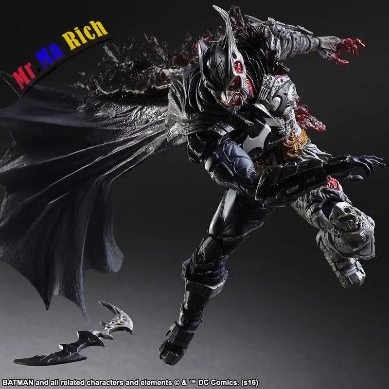 Play Arts Kai Dc Comics Batman Rogues Gallery Two-face Pvc Action Figure Collection Kids Toys Figur