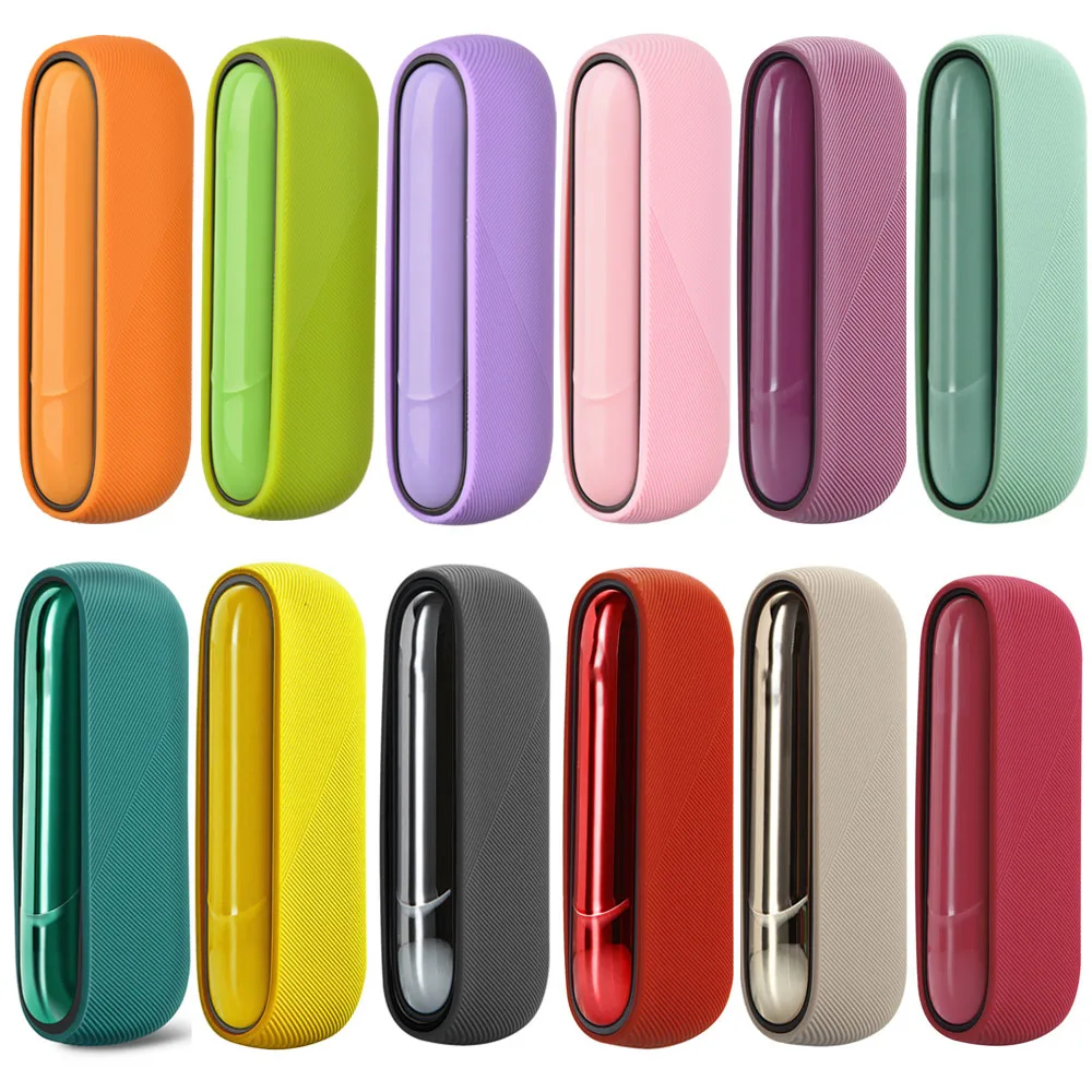 Good Quality Colorful Case for IQOS 3 DUO Sleeve for IQOS 3.0 DUO Side  Cover Decoration Case Protection Cover Accessories