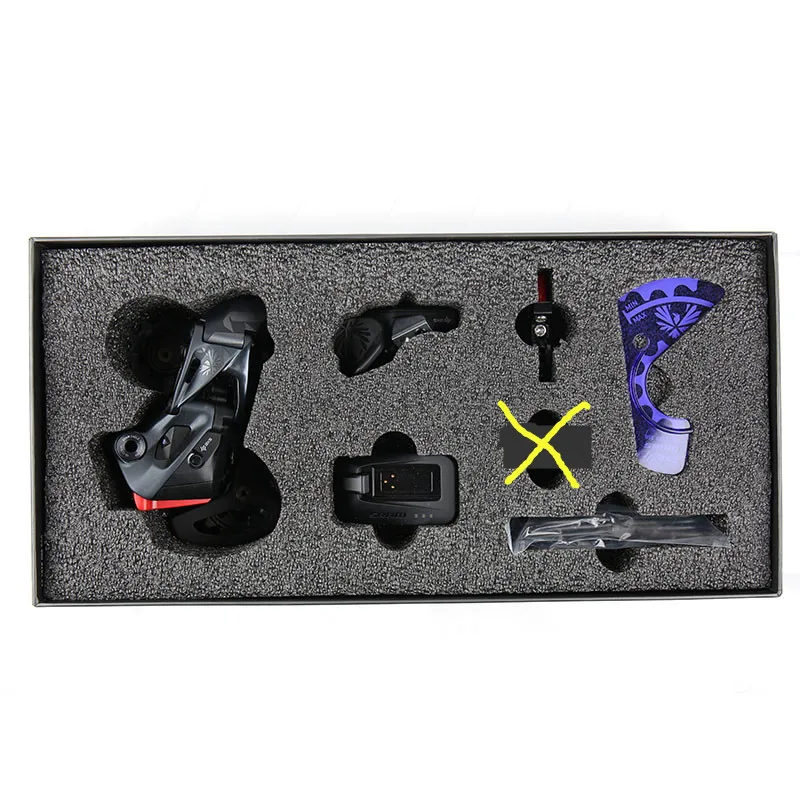 Без аккумулятора! SRAM XX1 EAGLE AXS 1x12 электрический беспроводной MTB Маленький Комплект