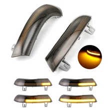 Динамический мигалка светодиодный указатель Поворота Боковой индикатор для зеркала для VW Passat B6 GOLF 5 Jetta MK5 Passat B5.5 GTI V Sharan Superb