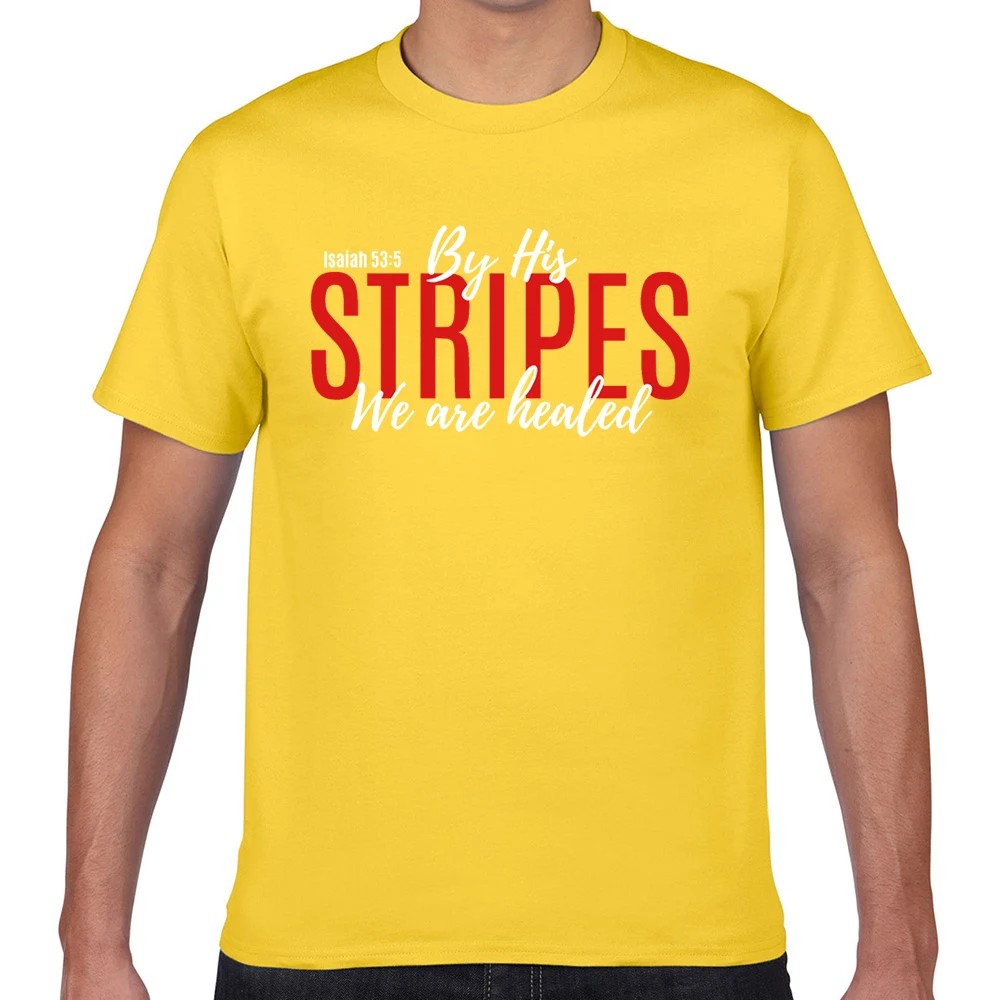 Tops T Shirt Men by his stripes we are 