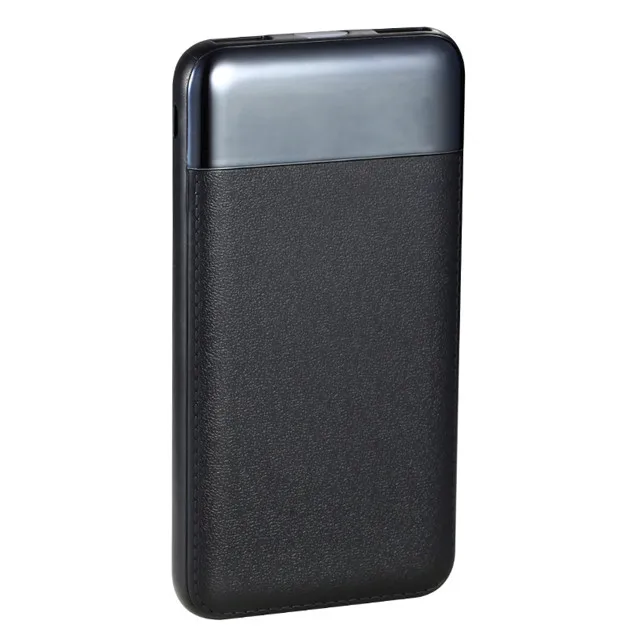 Горячее предложение 30000 мАч Внешний аккумулятор повербанк 2 USB lcd Банк питания портативное зарядное устройство для мобильного телефона для Xiaomi Mi iphone X Max - Цвет: Черный