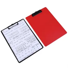 Новые офисные принадлежности А4 бумажная фанера бумажная доска канцелярские зажимы офисная стойка для чтения буфер обмена пластиковая фанера