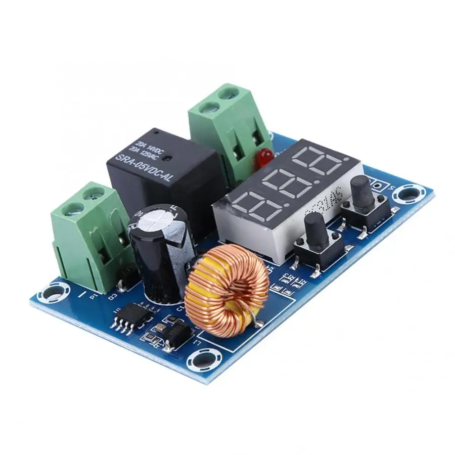 XH-M609 DC voltage protection module Lithium battery undervoltage low power loss disconnection output 6-60V | Электроника