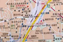 

Shenzhen Map Chinese-English Translation Street Map of Shenzhen City District Shenzhen Map Traffic Map Road Map Guide