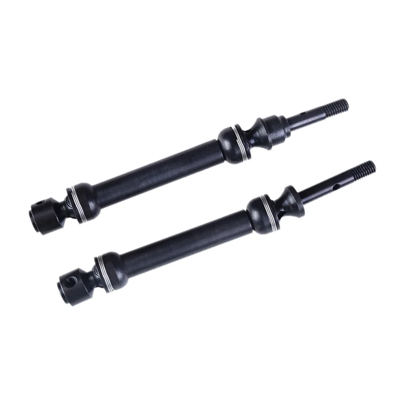 2 сверхмощный ПК Металлический Стальной приводной вал для 1/10 Traxxas 4X4 Sla017 Sla018 гусеничный автомобиль Hop части