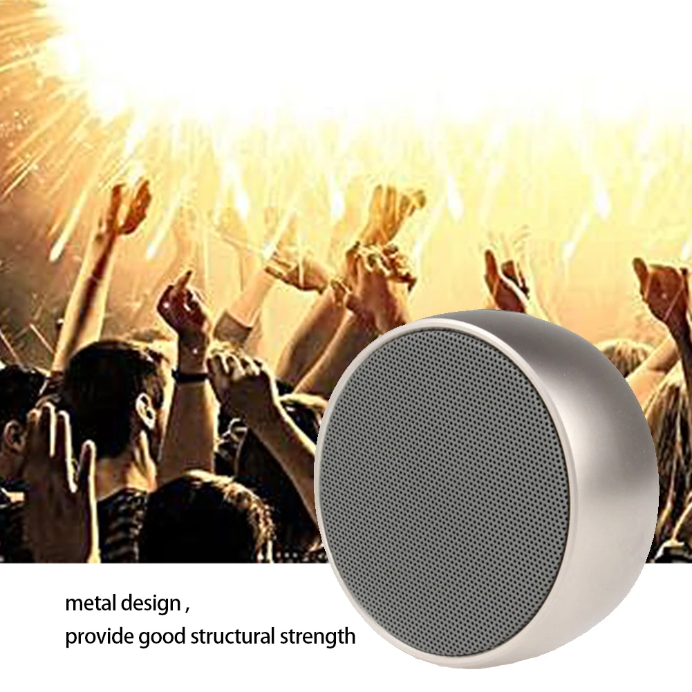 Мини металлический супер бас громкий динамик s беспроводной Bluetooth 3,1+ EDR динамик для мобильного телефона планшета аудио усилитель