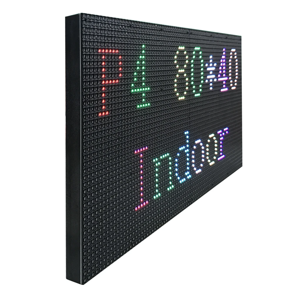 US $750.00 P4 indoor full color led display sign module P4 led screen broad 320160mm 8040dots smd2121