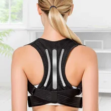 

Adjustable Orthopedic Back Support Belt Back Sports Equipment Shoulder Protector Posture Corrector Corset Lumbar Support