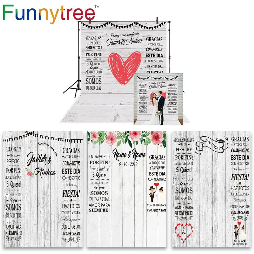 Фон Funnytree для свадебной фотосъемки с изображением дерева|Фон фотосъёмки| |