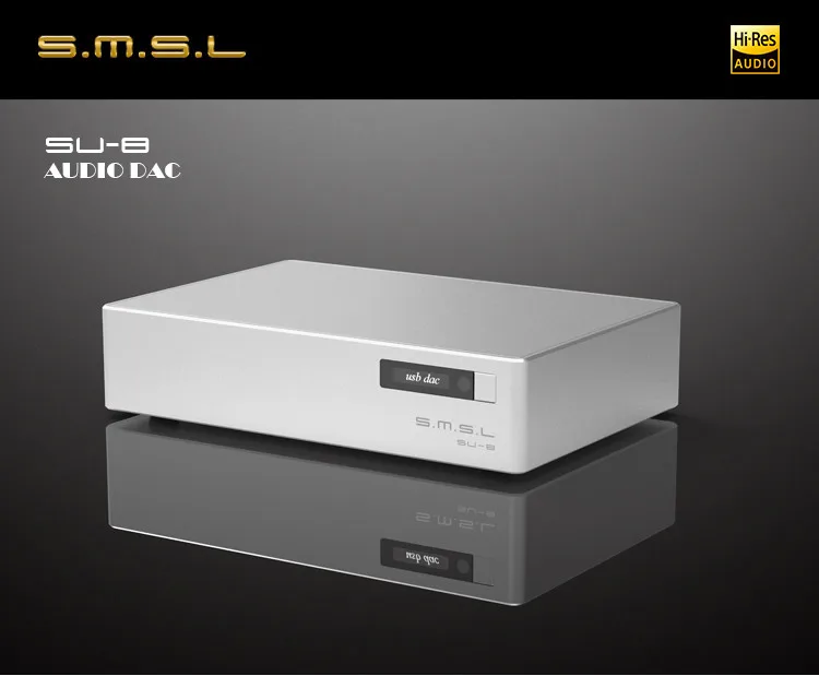 SMSL SU-8 ES9038Q2M* 2 32 бит/768 кГц DSD512 DAC XMOS USB DSD дистанционное управление DAC USB/оптический/коаксиальный входной декодер RCA/XLR выход