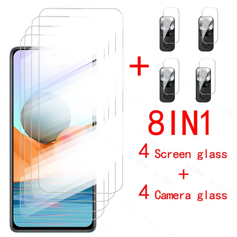 For Xiaomi Redmi Note 10 Pro Glass Screen Protector For Redmi Note10 Pro Not10 10s 10 s 10pro Tempered Glass Poco X3 Pro F3 M3 mobile screen protector Screen Protectors