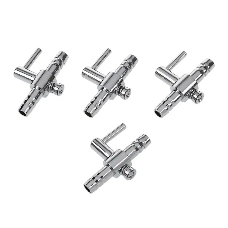 

Aquarium Fish Tank Air Flow Control Lever Pump Single Way Valve, 4 Piece