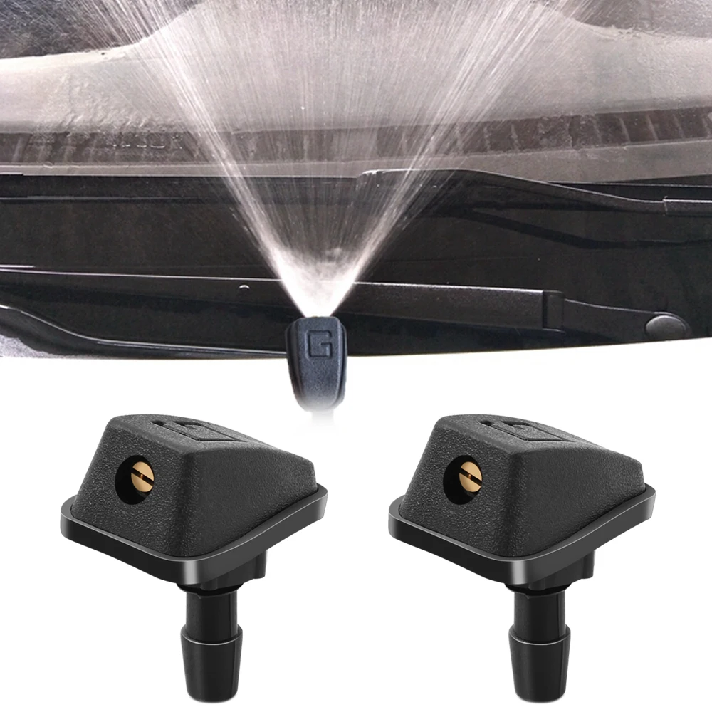 Carro pára-brisa limpador de água spray bico para nissan tiida teana skyline juke x-trail almera qashqai