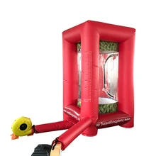 Надувной ящик для денег, надувной куб, машина для захвата денег, игрушки для игры, для фестиваля, рекламная акция