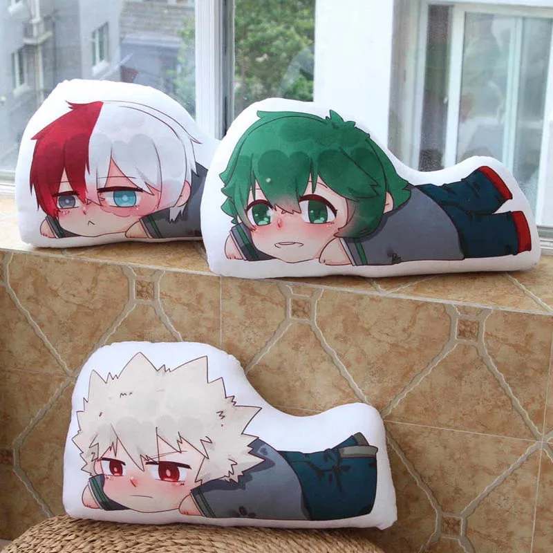 Мой герой Academy подушка милый аниме Bakugou кацуки Todoroki Shoto плюшевая спинка диванная подушка