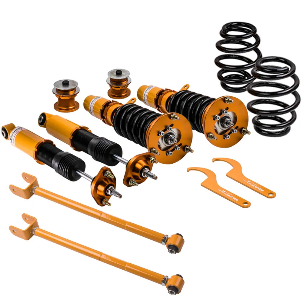 Набор Coilover Coilovers для BMW 3 серии (E46) 320i 325i 330i амортизатор стойки 24 способа Adj.