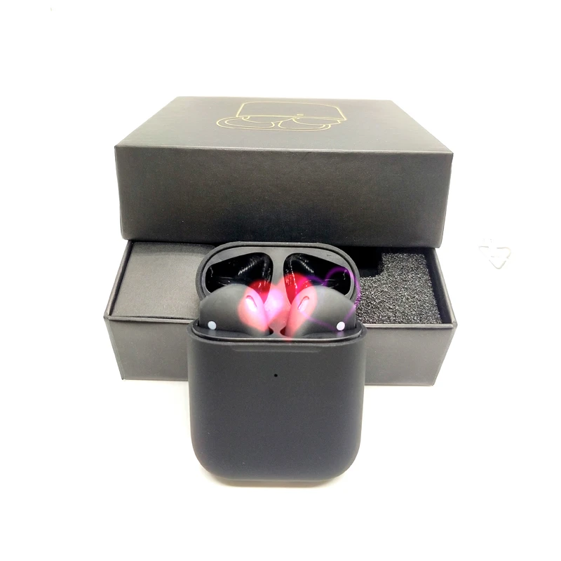 i200 black 99% такие же беспроводные наушники Super Air 2 Copy, умный светильник, Bluetooth 5,0, наушники, всплывающее Беспроводное зарядное устройство, гарнитуры 6936D - Цвет: i200 black