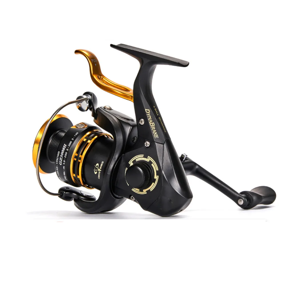 PROD 1005002438354475 Spinning Fishing Reel 5KG Max Drag 4+1 Ball
Bearings Aluminum Spool Carbon Fiber Drag Saltwater Fishing Reel