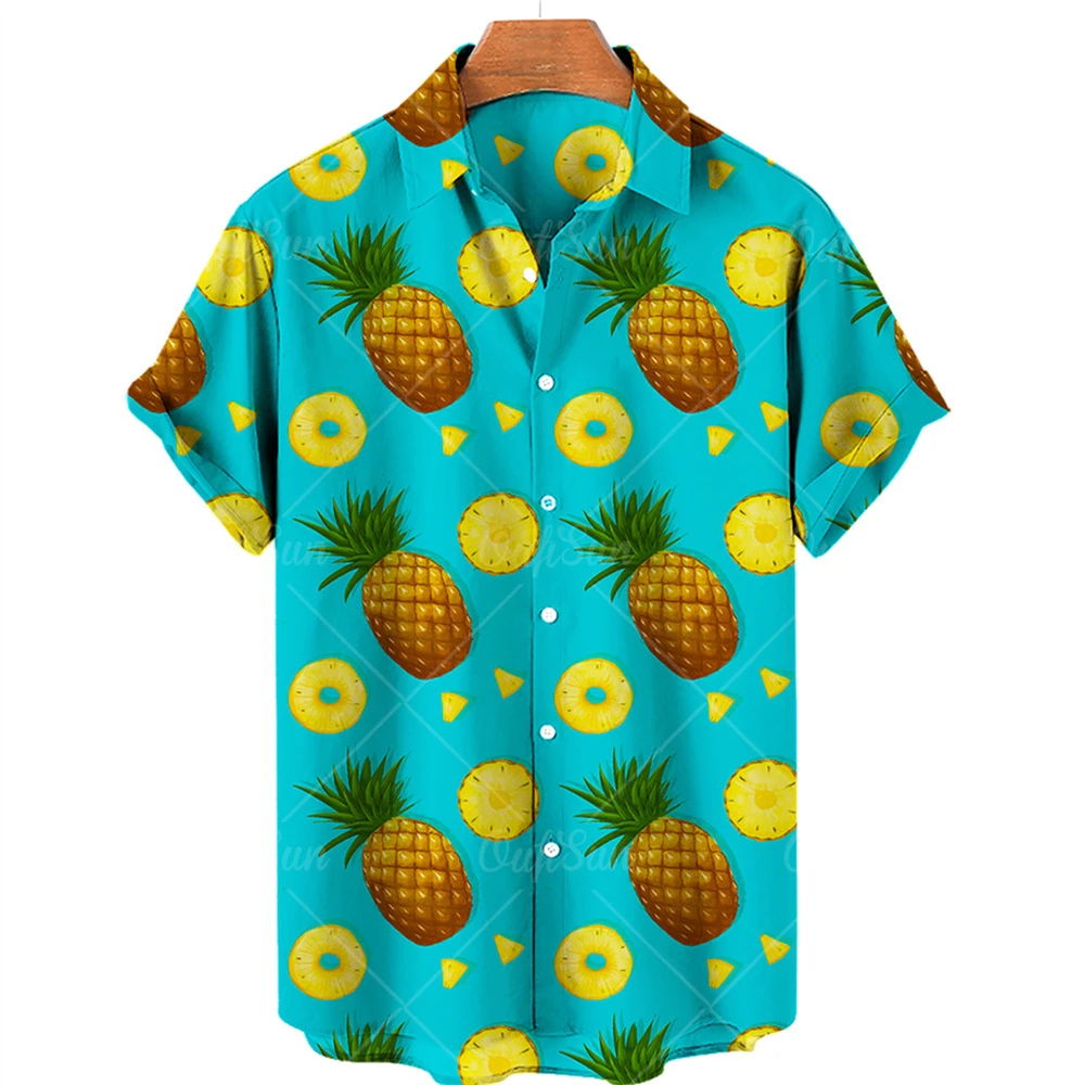 mens shirts with fruit on them