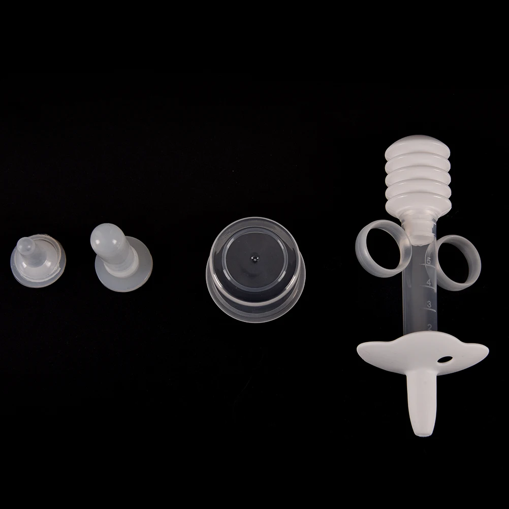 Jeringa de silicona para alimentación de mascotas, dispositivo de alimentación para cachorros, cuidado de enfermería, gato, gatito, herramienta de alimentación con biberón, aleatorio, 1 Juego