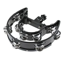 Двухрядные джинглы бубен рука шейкер KTV группа вечерние аккомпанемент