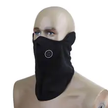 Warm Fleece Bike Half Face Mask Ski Neck Protecting Outdoor Cycling Mask Windproof Riding Breathable Dust Fog Mask Bicycle Tools