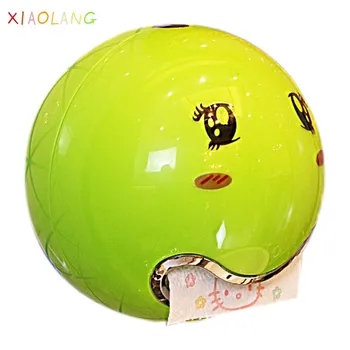 

Ball Shaped Cute Tissue Box Bathroom Toilet Waterproof Paper Box Creative Smile Face Roll Paper Holders Kitchen Toilet Supplie